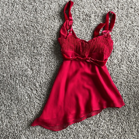 COPY - Arden B. Silk top with spaghetti straps - Picture 2 of 3